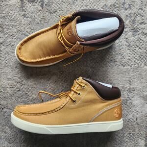 NEW Timberland Men's Size 9.5 Groveton Plain Toe Chukka Wheat